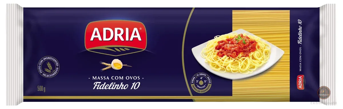Adria Massa C/Ovos Fidelinho 10 500G