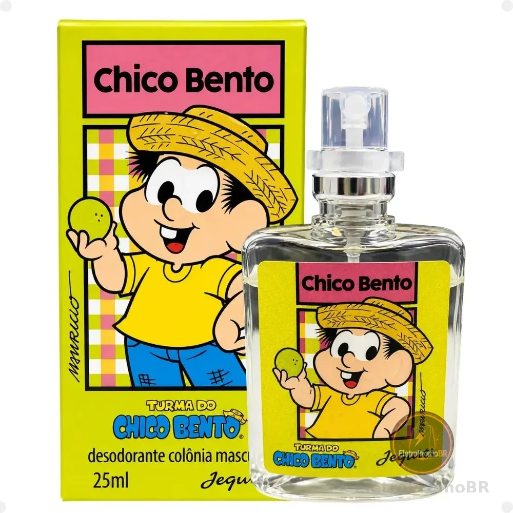 Colônia Infantil Chico Bento Turma Da Mônica Jequiti 25ml