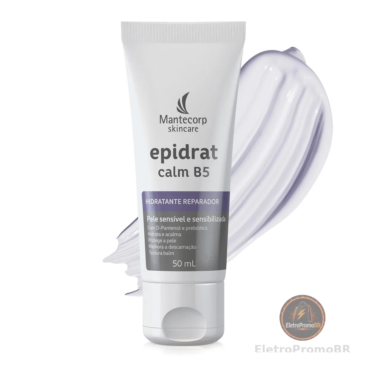 MANTECORP - Hidratante Epidrat Calm B5 - Hidrata e Acalma a Pele, Conforto Imediato, D-Pantenol