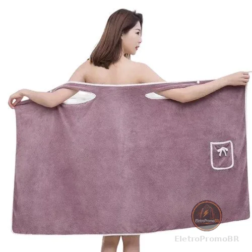 Toalhas de banho de secagem rápida para mulheres e meninas, roupões de banho Beach Spa, roupas de banho