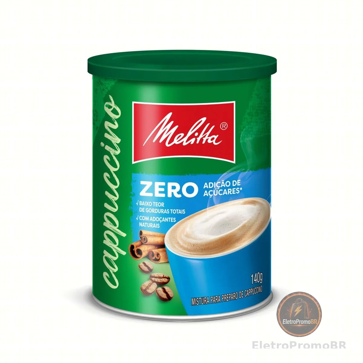 CAPPUCCINO ZERO MELITTA 140G