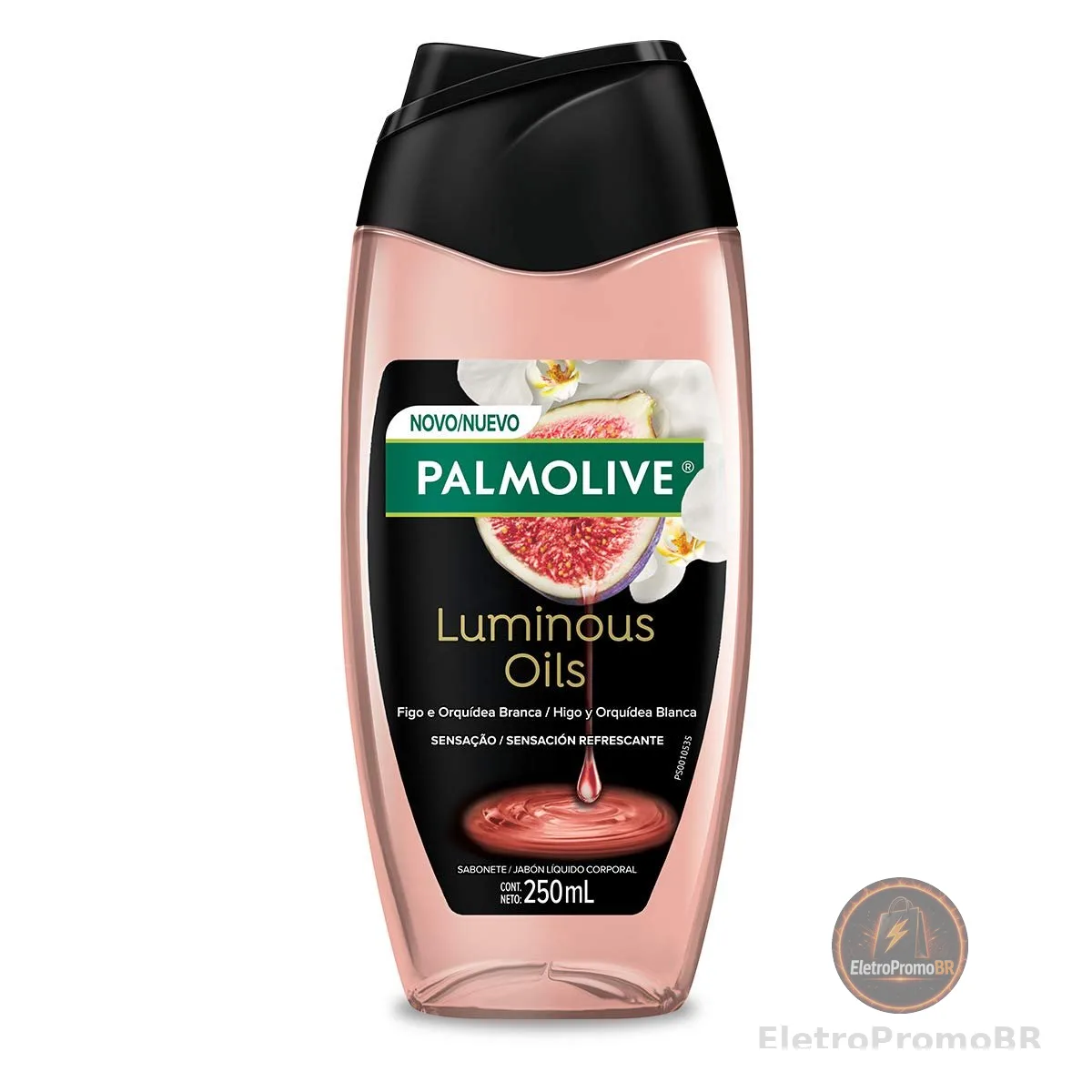 Palmolive Luminous Oils Sensação Refrescante Sabonete Corporal, 250ml