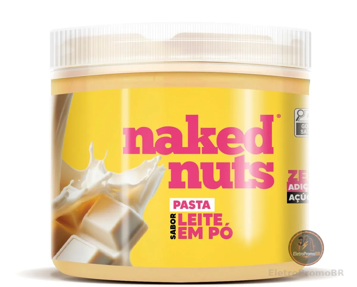 Naked Nuts Pasta De Mix De Nuts Com Leite Em Pó (300G)