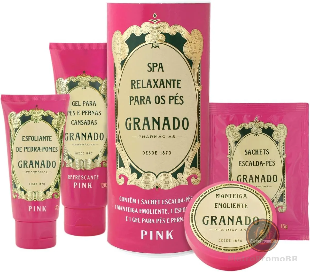 Granado Kit Pink Spa Relaxante Para os Pés