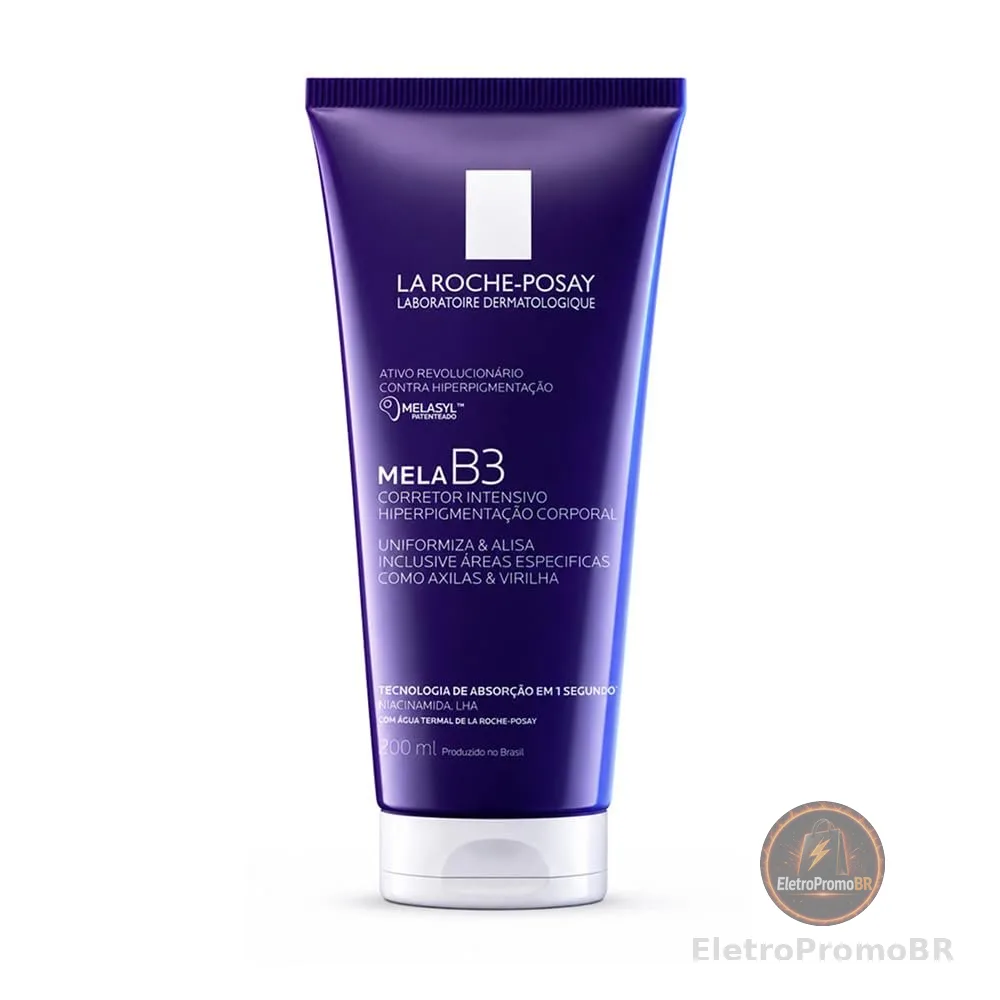 Mela B3 Loção Hidratante Antimanchas Corporal e Áreas Sensíveis 200ml