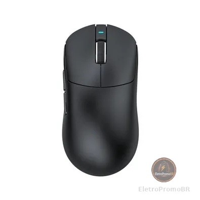 Mouse Gamer Sem Fio Attack Shark X8PRO, 40000 DPI, Sensor PAW3395PRO, Switch Omron, 8K, Tri-Mode, Black - X8 PRO Black