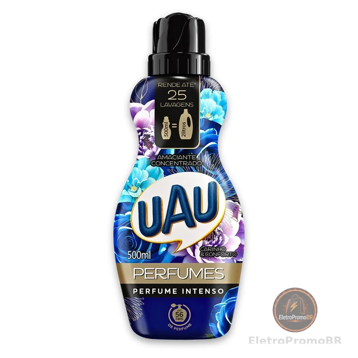Uau Amaciante Concent Perfumes Carinho E Conforto 500 Ml