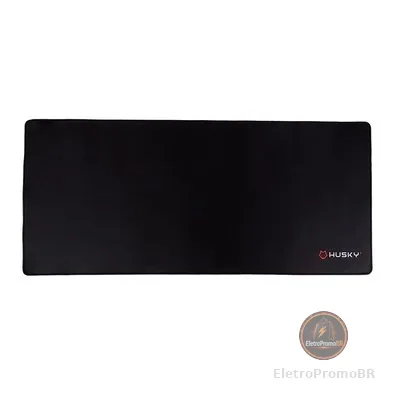 Mousepad Gamer Husky Gaming Black Frost, Control, Extra Grande, (900x400mm), Preto - HMSP003
