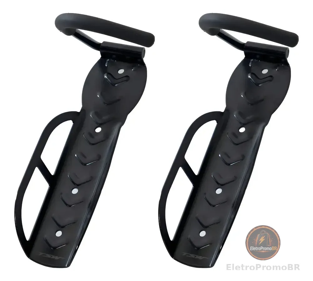 2X Suporte Bicicleta Vertical Suporte Gancho Suporte Bike
