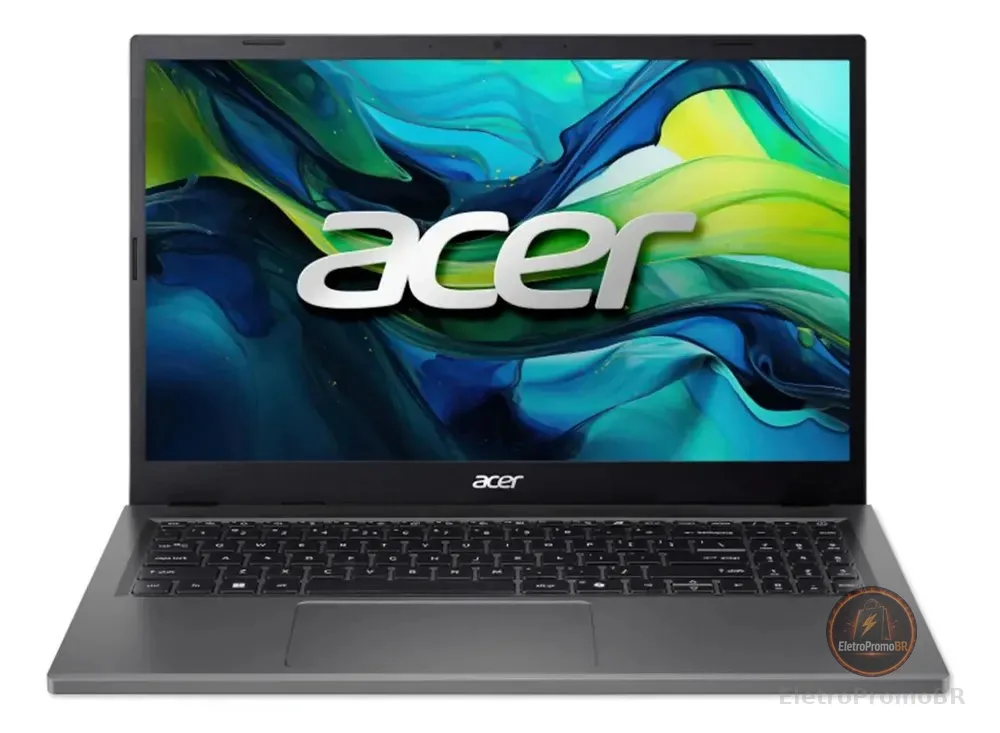 Notebook Acer Aspire Go 15 AG15-71P-5939 - Intel Core i5-13420H 13ª Geração • 8GB DDR5 • 256GB SSD NVMe • Tela 15,6' • Windows 11 Home