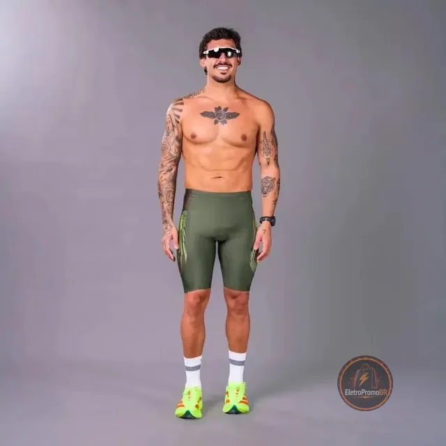 Bermuda De Triathlon Woom Masculino 140 Ii