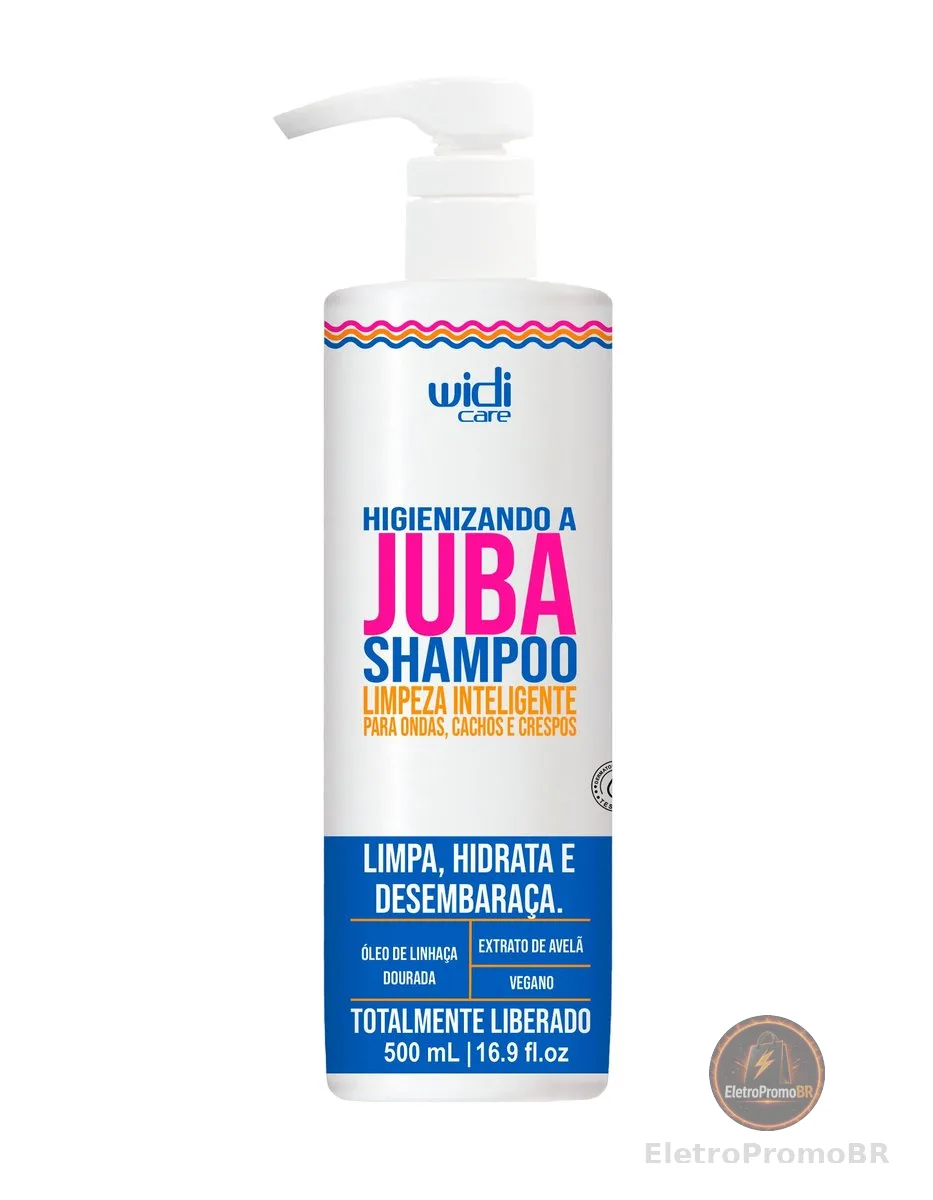 Widicare Higienizando A Juba Shampoo - Widi Care Widi Care Branco Grande 500 ml