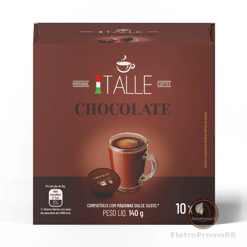 Cápsula Dolce Gusto Chocolate Café Italle 10 Und