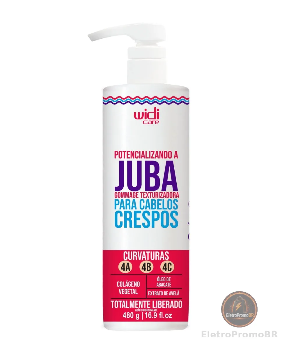 Widicare Potencializando A Juba Gommage Texturizadora - 480 G - Widi Care