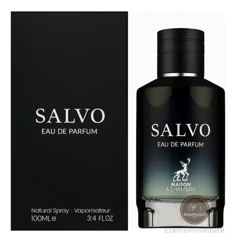 Perfume Masculino Arabe Salvo Eau de Parfum Alhmabra 100ml C/