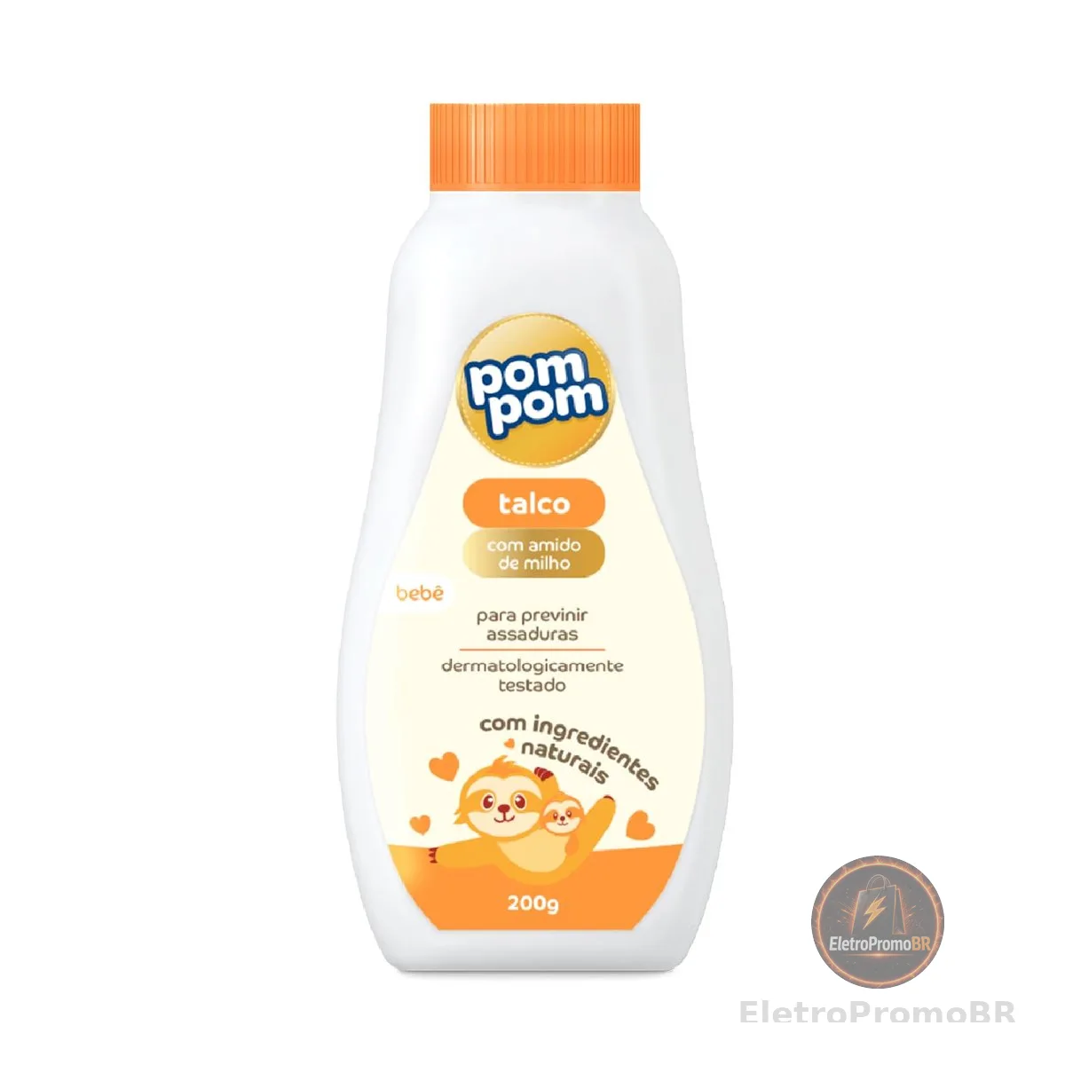 Pom Pom Talco 200G