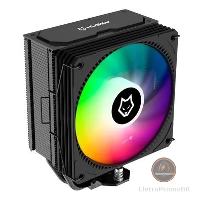 Air Cooler Gamer Husky Alisius 200, ARGB, AMD/ INTEL, 120mm, 220W - HAC200PT