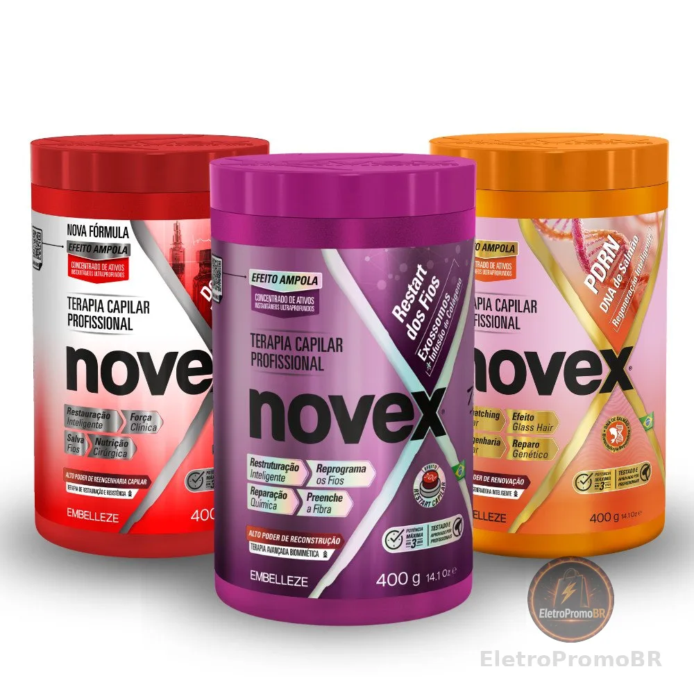 Kit de Tratamento Novex Terapia Coreana