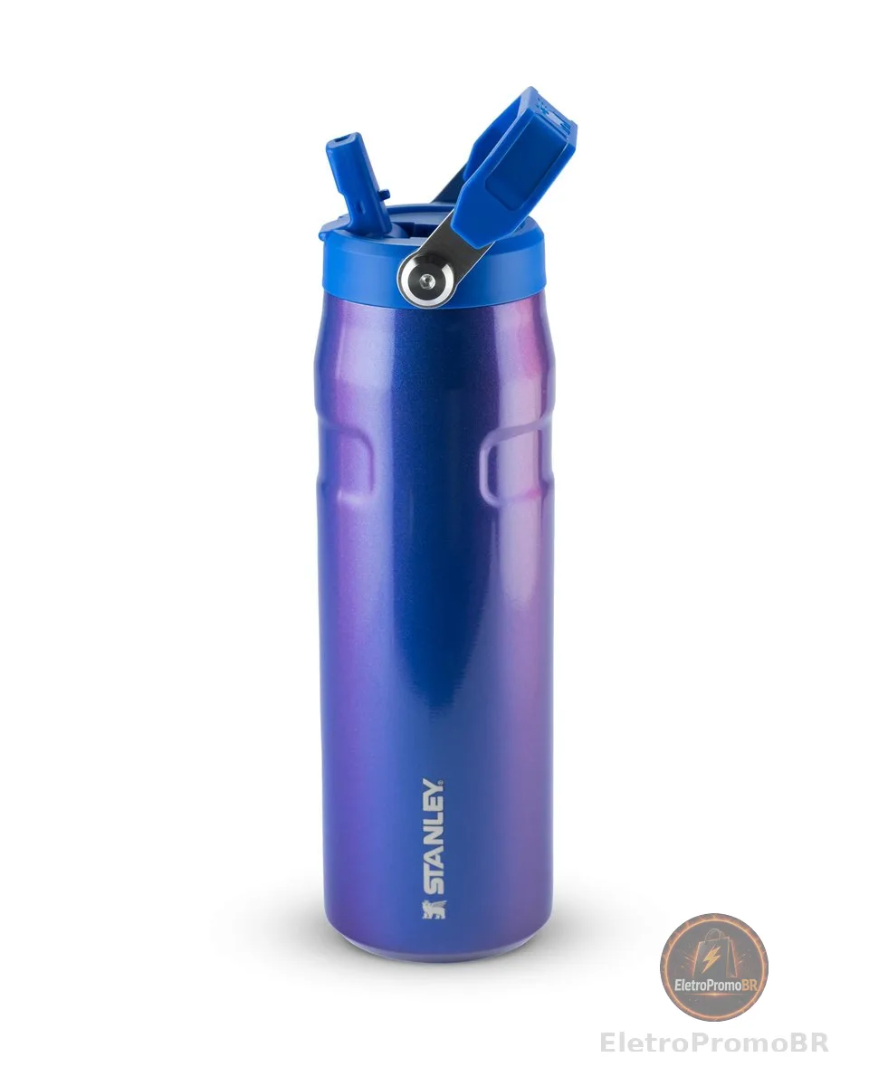 Stanley Garrafa Térmica Aerolight Flip Straw Sapphire Shimmer | 710 ML