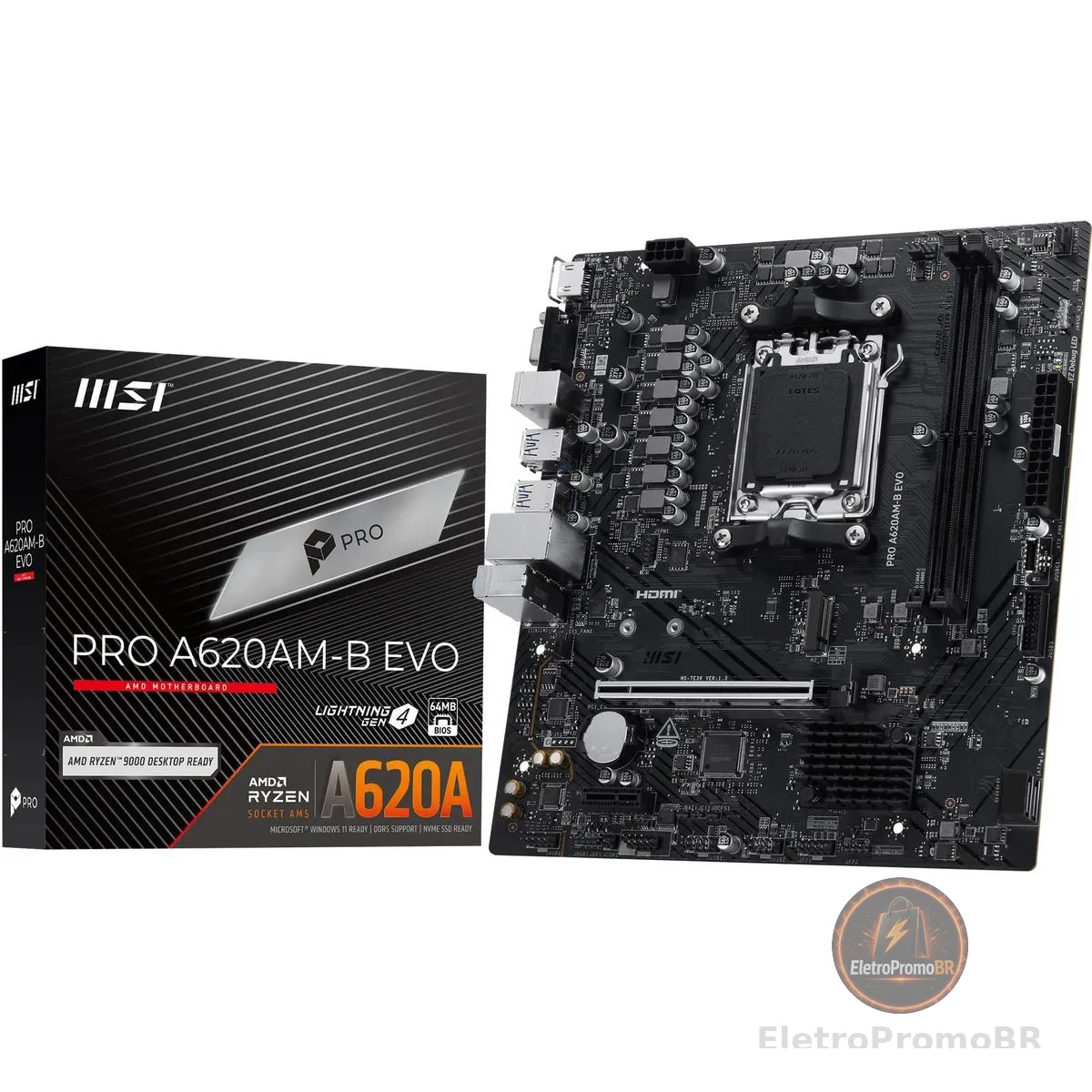 Placa Mãe PRO A620AM-B EVO