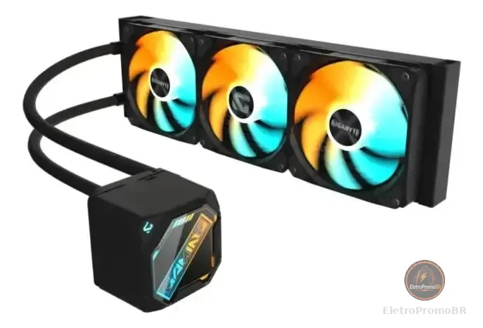 Water Cooler Led Sincronizável Gigabyte Gaming 360 Argb