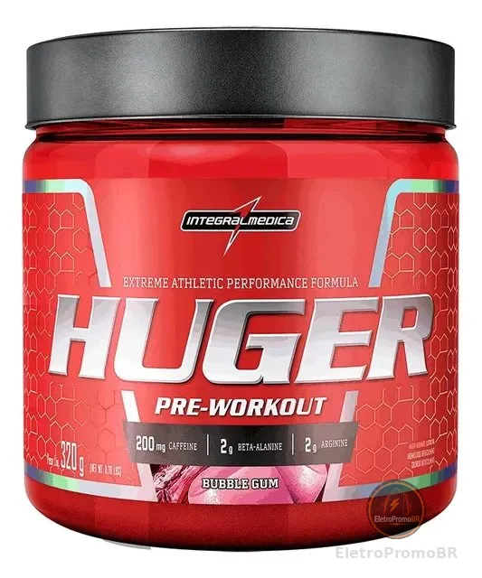 Pré-treino Huger 320g - Integralmedica