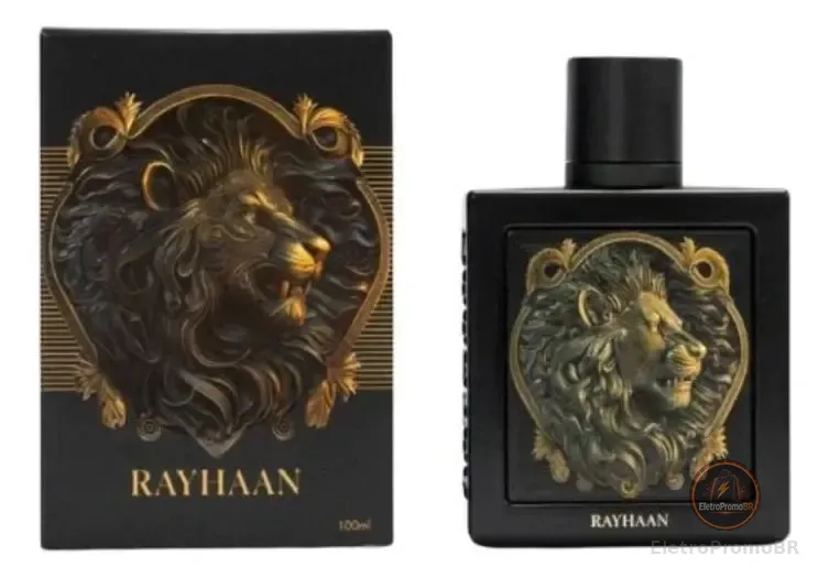 Perfume Árabe Rayhaan Lion Masculino Eau de Parfum 100ml