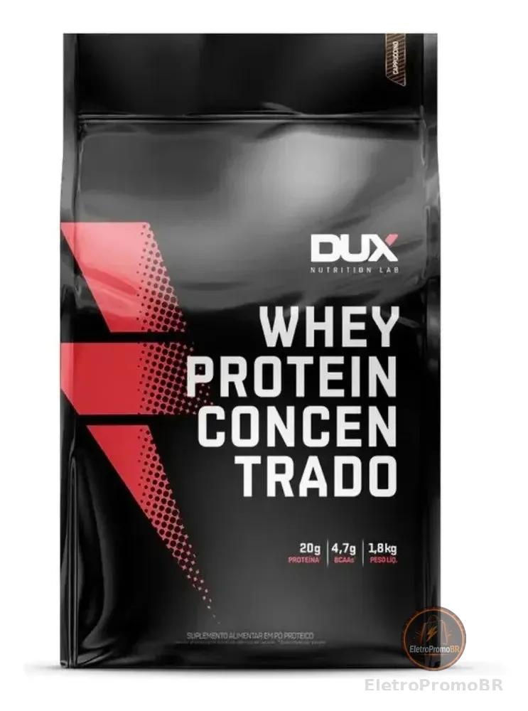 WHEY Protein Concentrado Dux em pó sabor Chocolate branco x 1.8kg