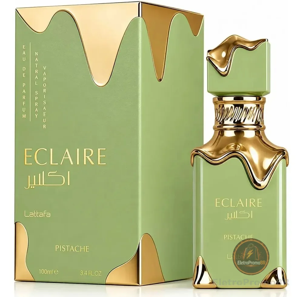 Perfume Árabe Lattafa Eclaire Pistache Eau De Parfum 100ml