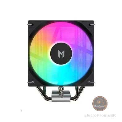 Air Cooler MACH1 BOREAL, Digital, ARGB, AMD e Intel, 120mm, Preto - B40-DIG-ARGB V2