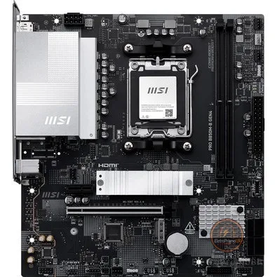 Placa-Mãe MSI PRO B850M-B Gen4, AMD AM5, mATX, DDR5 - B850MBGEN4