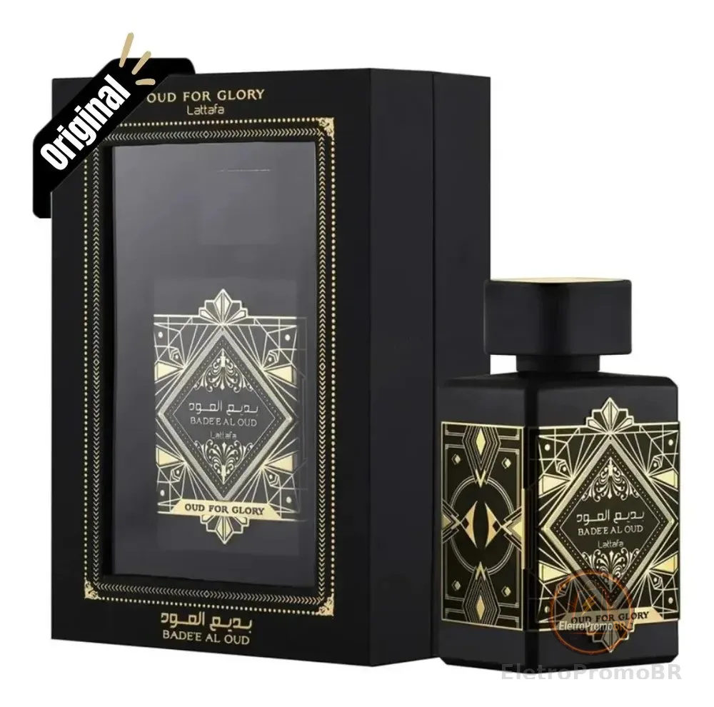 Perfume Arabe Badee Al Oud For Glory 100ml Masculino Edp