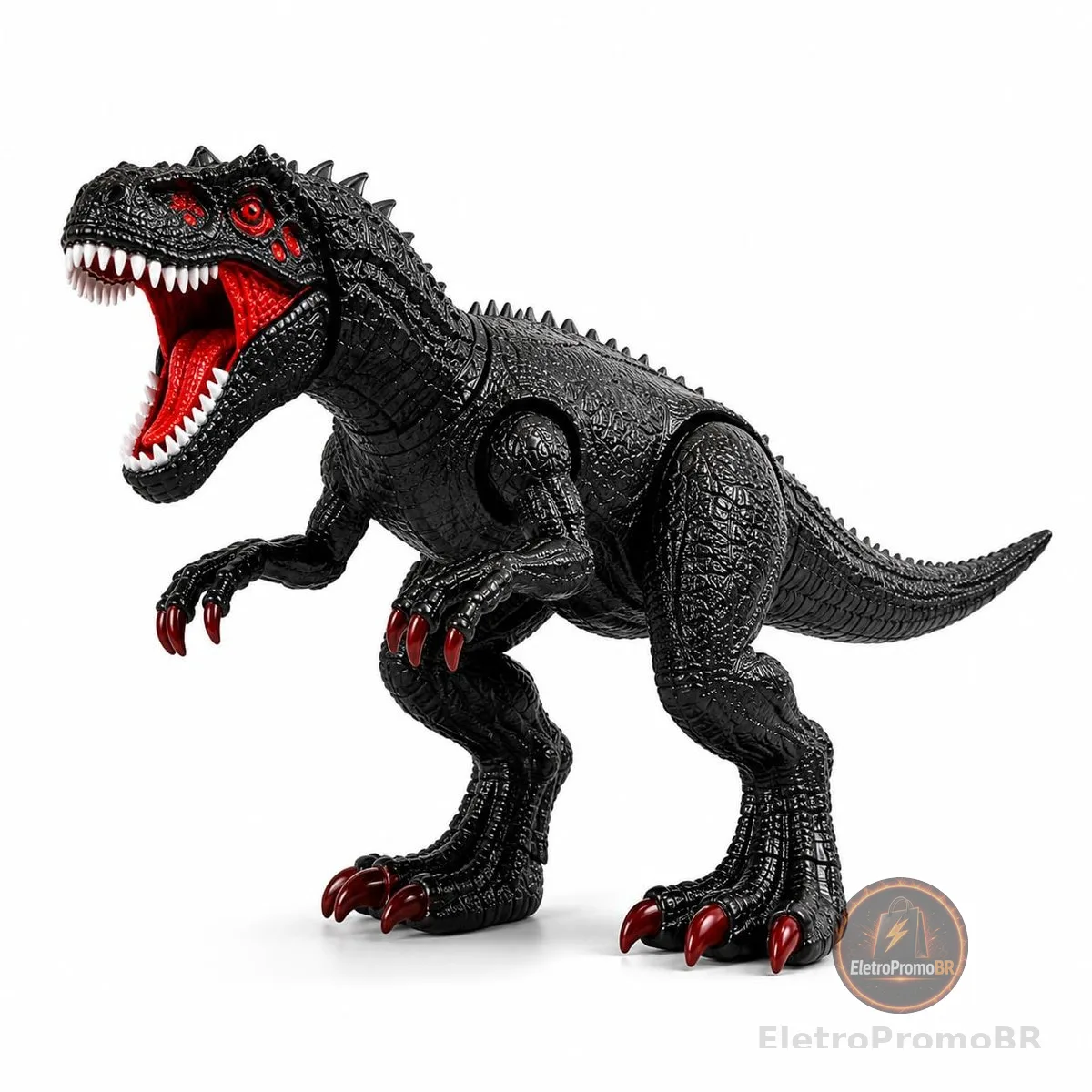 Dinossauro Gigante Articulado 45 cm com Cabeça, Braços, Pernas e Cauda Articulados