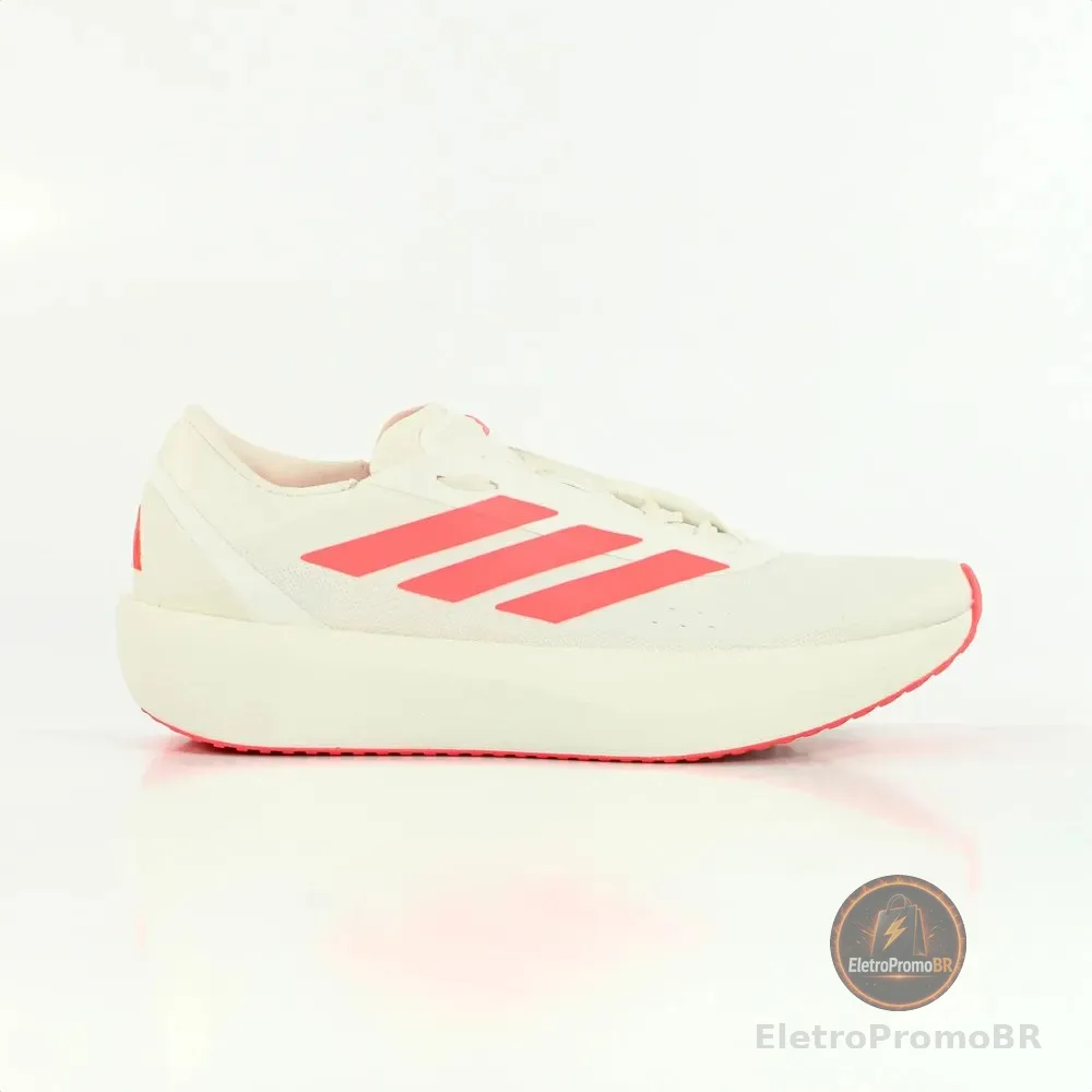 Tenis adidas Zenboost Macio Solado Borracha Corrida Leve Branco 37 Br