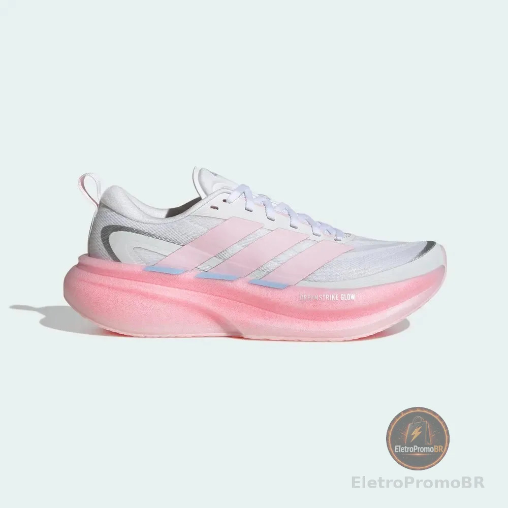 Tênis adidas Supernova Glide Corrida Diária Rua Branco 36 Br
