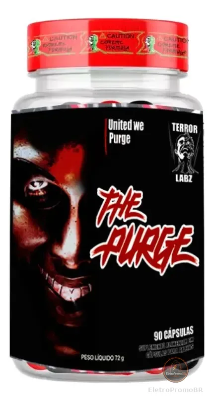 Thermogenico The Purge Terror Labz 90 Cápsulas 90 Caps