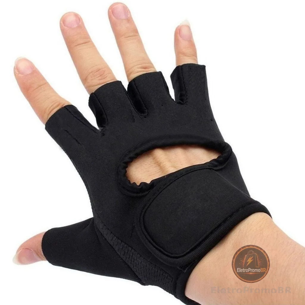 Par De Luva Para Academia Neoprene Treino Musculação Feminina Masculina