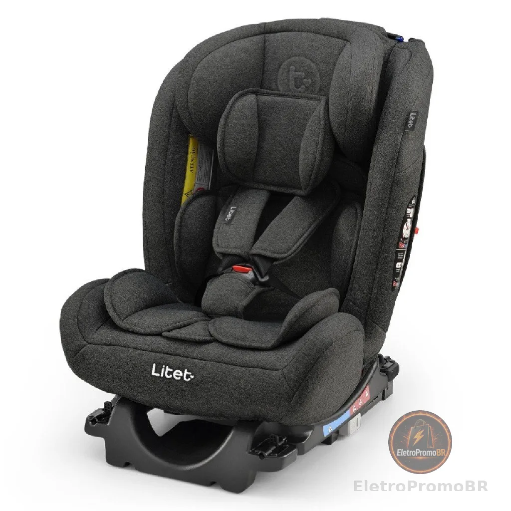 Cadeira de Carro Infantil All Stages 2.0 Isofix Preto Litet