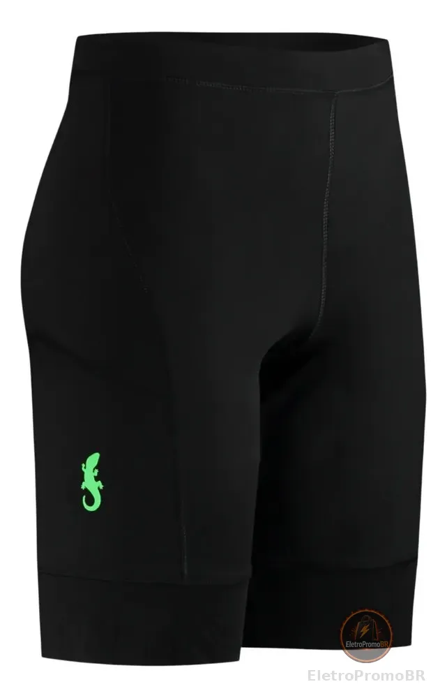 Bermuda Short Kupaa Esporte Corrida Compressão Masculina Preto G