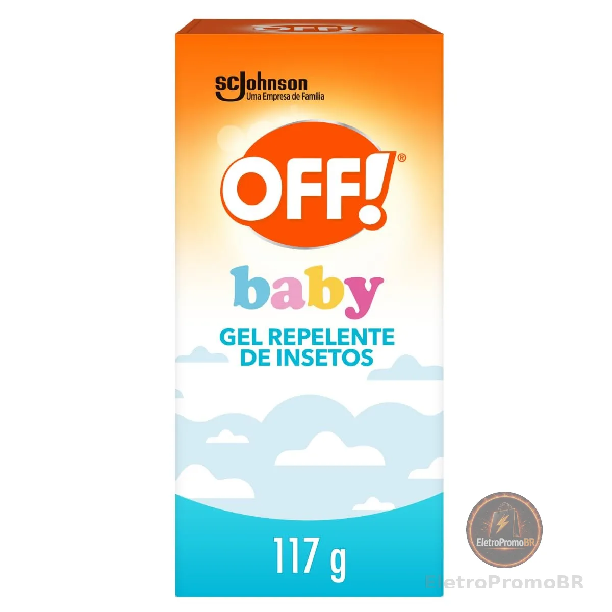 OFF! Baby Gel Repelente Infantil de Insetos e Mosquitos, 117g