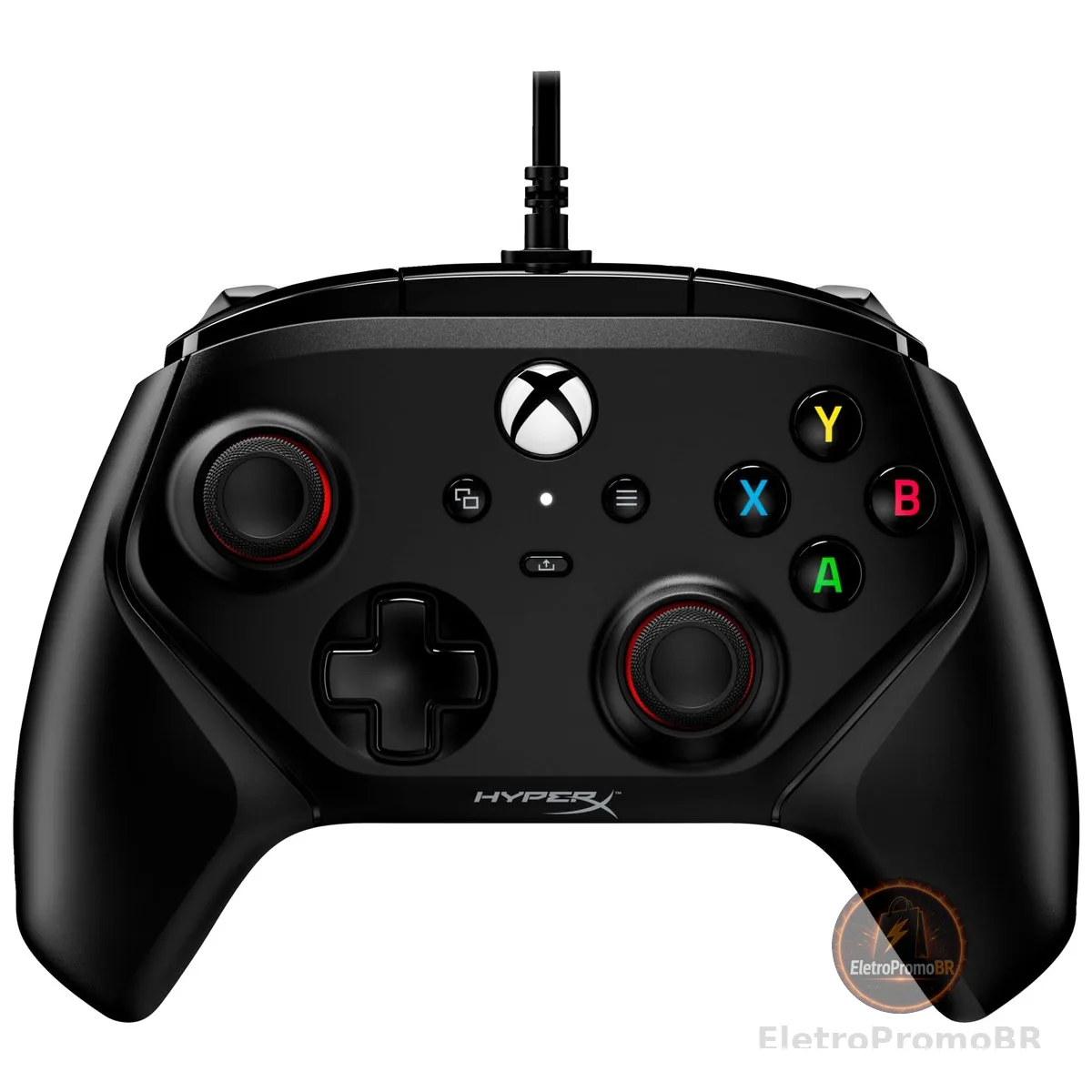 HyperX Clutch Gladiate – Wired Controller for Xbox One, Xbox Series X|S, PC, Officially Licensed by Xbox, Dual Trigger Locks, Programmable Buttons, Dual Rumble Motors