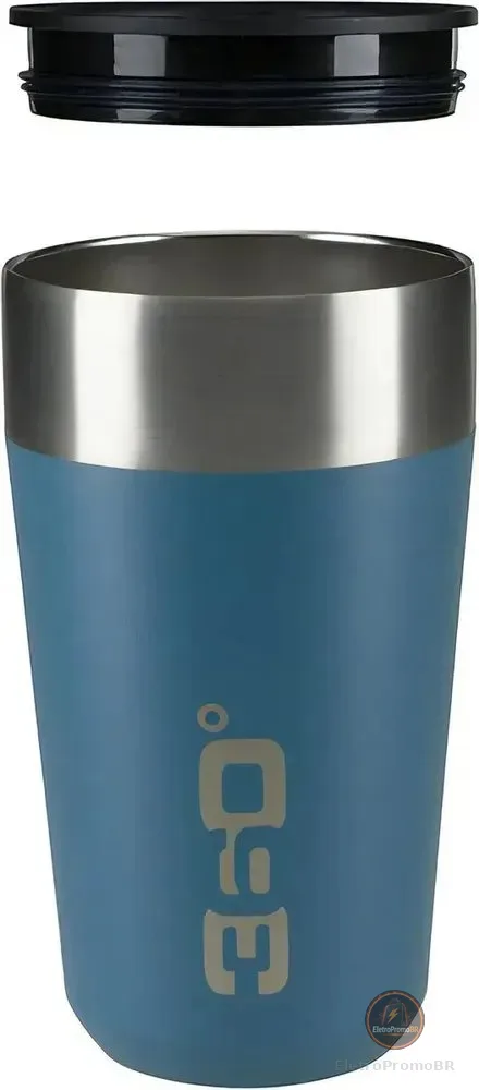 Copo Térmico 360° Degrees Camp Mug com Capacidade para 475 ml Azul Nautika