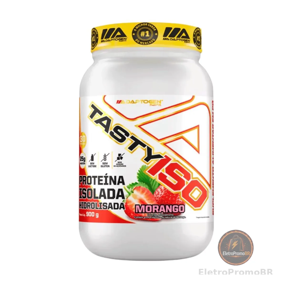 Tasty Iso Whey (900g) - Morango
