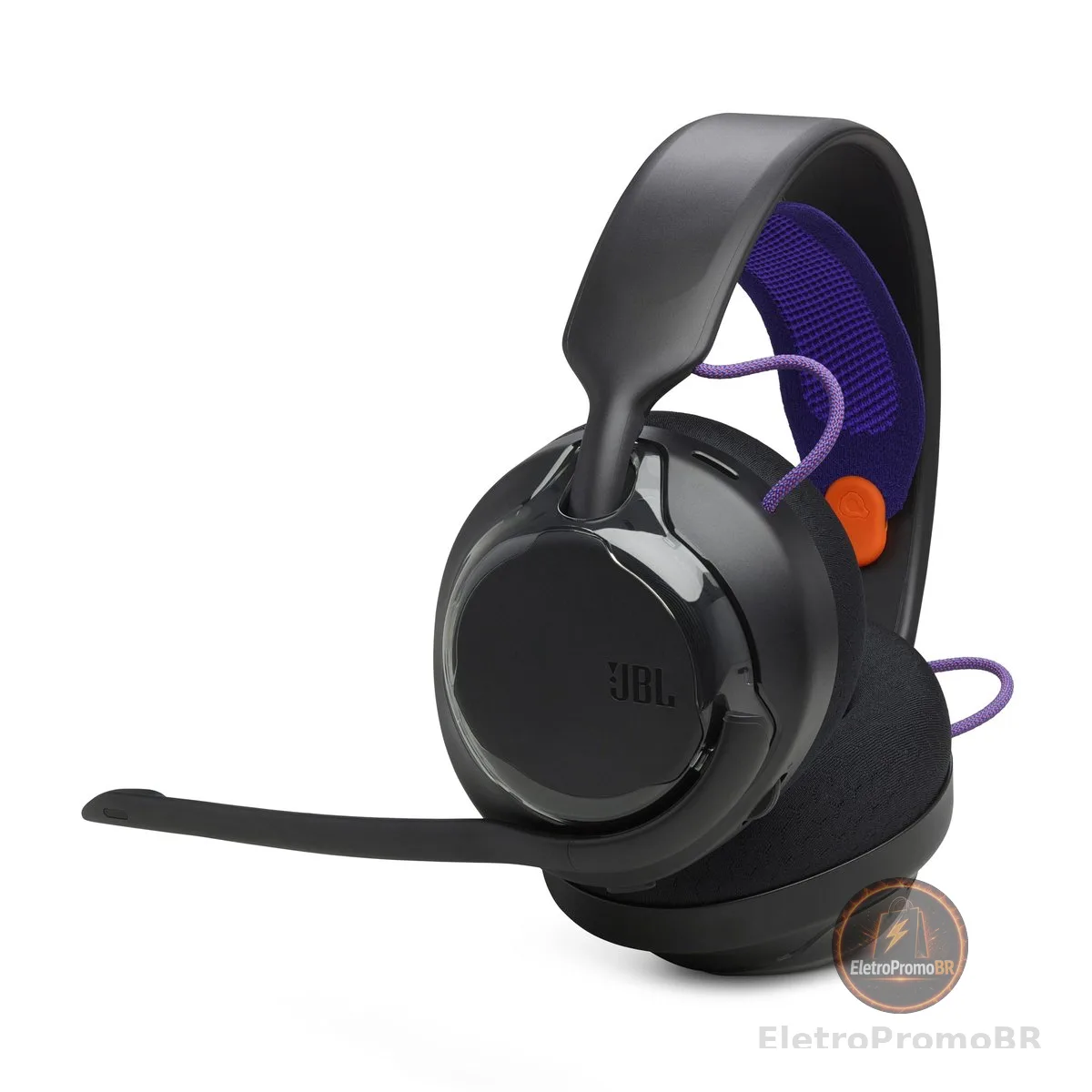 JBL, Fone de Ouvido Gamer, Headset, Quantum 250, Cancelamento de Ruído - Preto