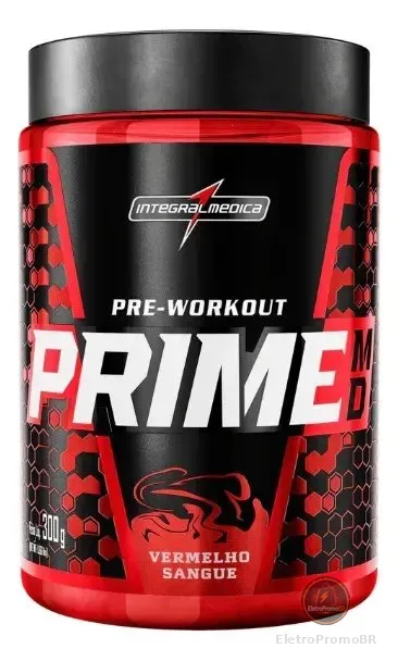 Pré-Treino Prime MD Frutas Vermelhas 300g Integralmédica