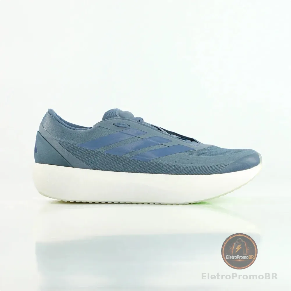 Tênis adidas Zenboost Masculino Boost Corrida Cabedal Têxtil Cinza 42 Br