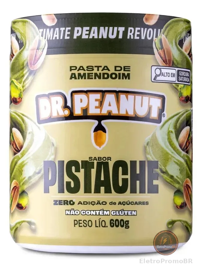 Suplemento Dr. Peanut en pasta sabor pistache x 600g