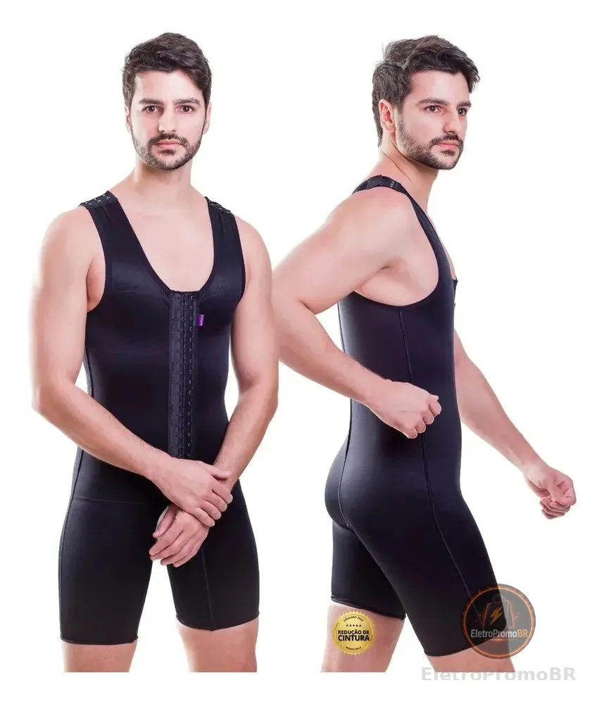Cinta Macaquinho Comfort Masculino Miracle Belt Cor Preto Tamanho Xxg