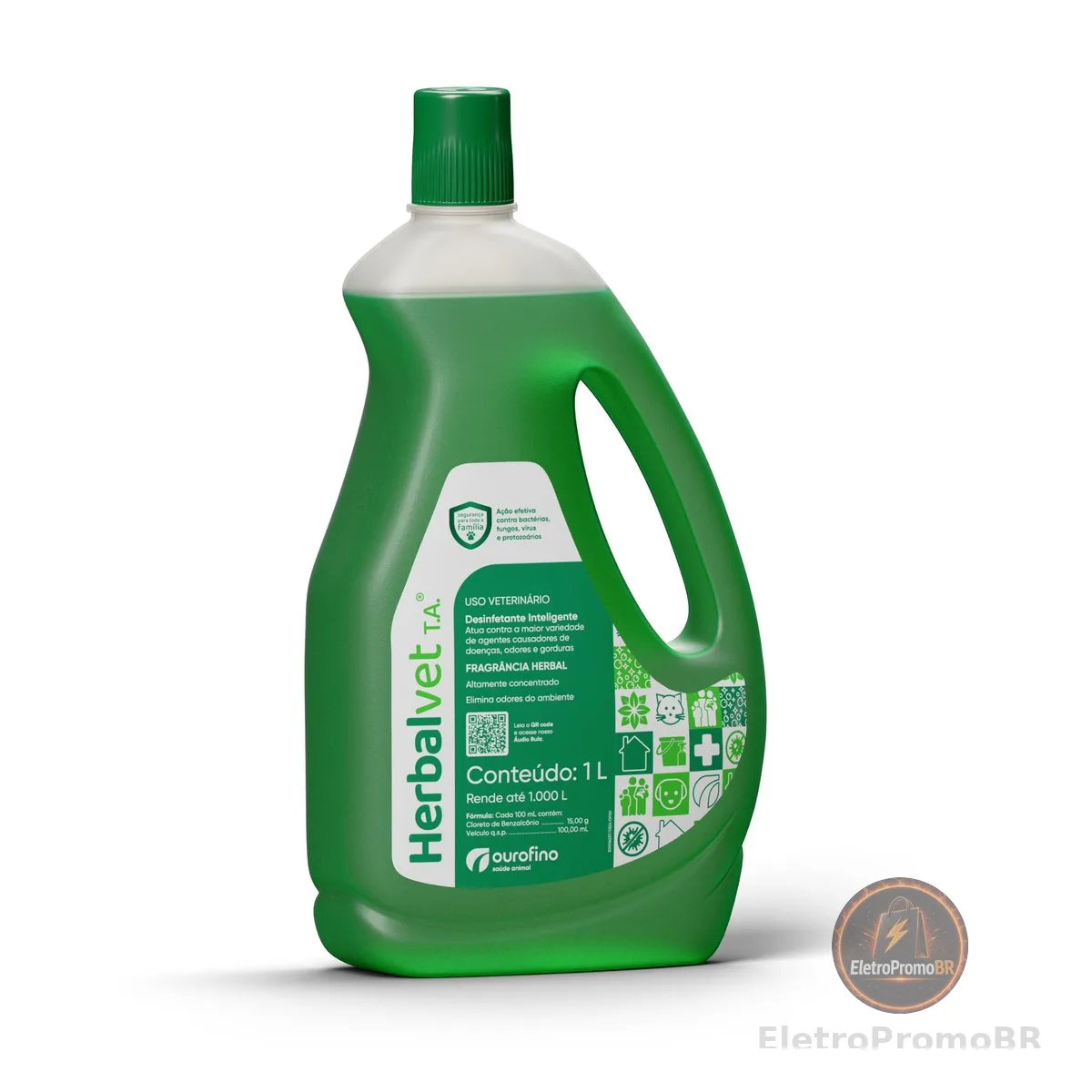 Desinfetante Herbalvet T.A. Ourofino 1 L
