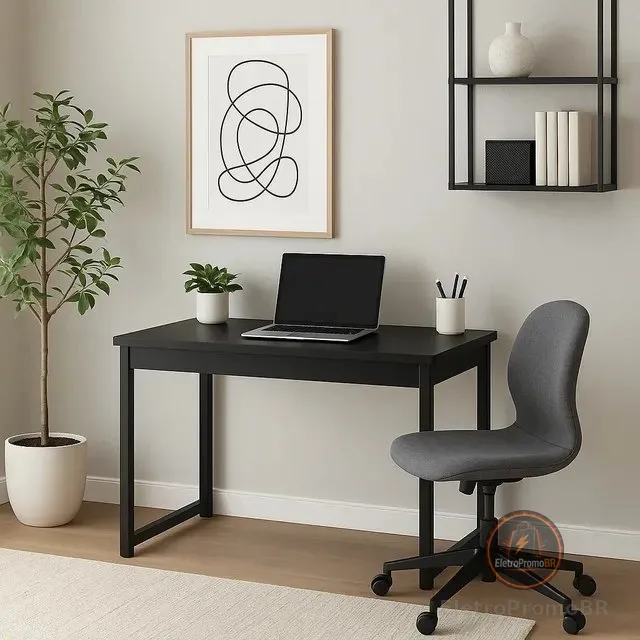 Mesa Para Computador Escrivaninha Escritorio Pequena Home